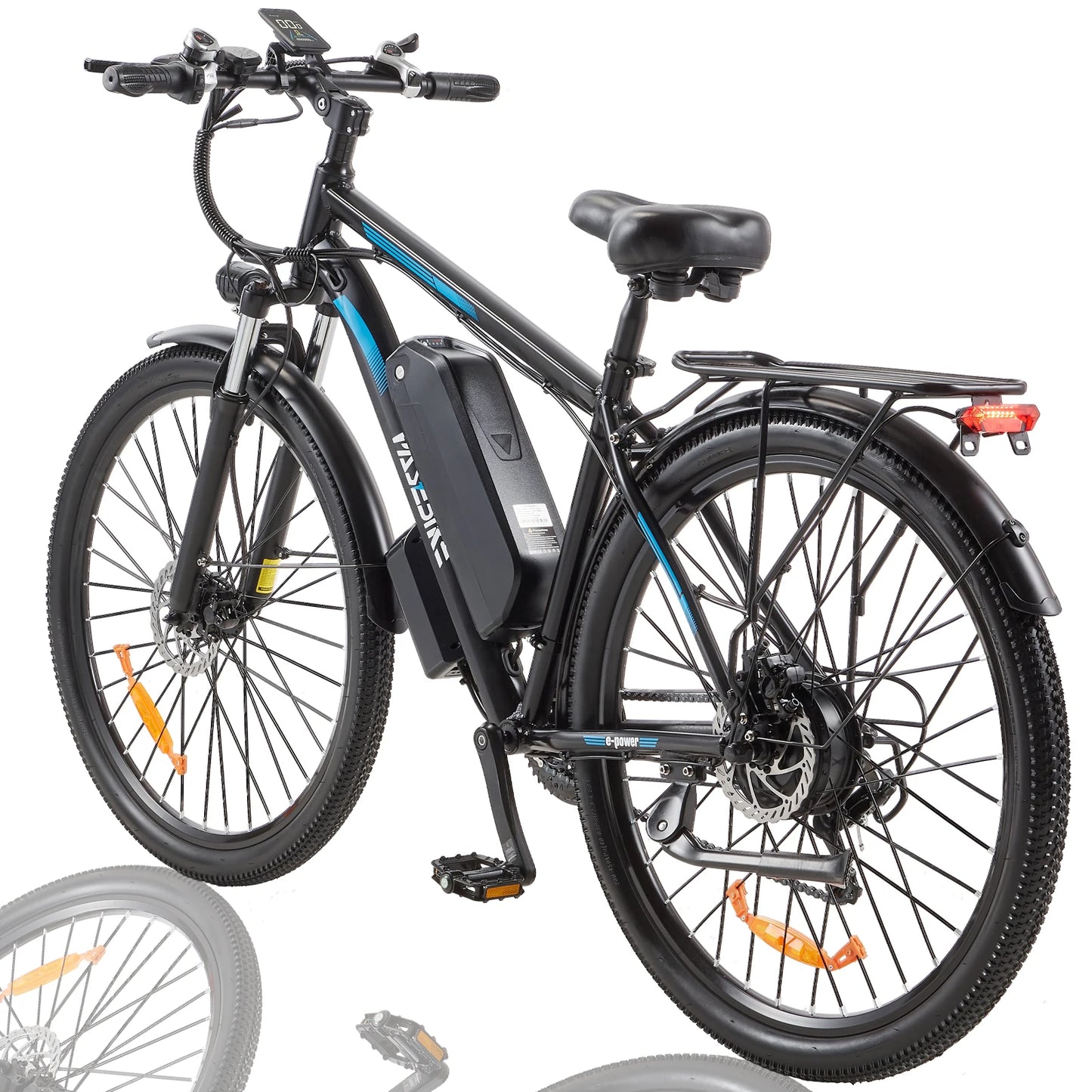 PASEBIKE C29 vélos électriques 250W 21AH 25KM 120KM application de frein à huile 29 "* 2.125 CST avec capteur de couple