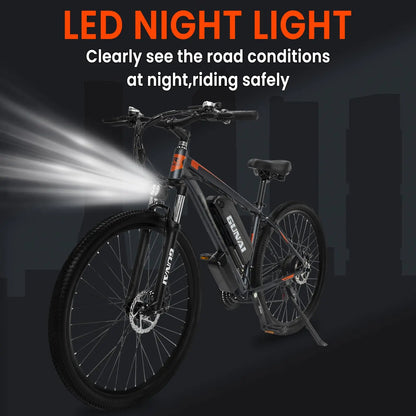 GUNAI GN29 vélo électrique adulte 750W vélo de route électrique 48V 15Ah vtt e-bike 29 "montagne Ebike 50 KM/H vitesse maximale