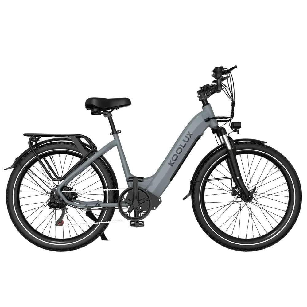 KOOLUX X2 7 vitesses 48v 26 pouces vélo électrique ville moteur électrique adulte électrique hybride ebike