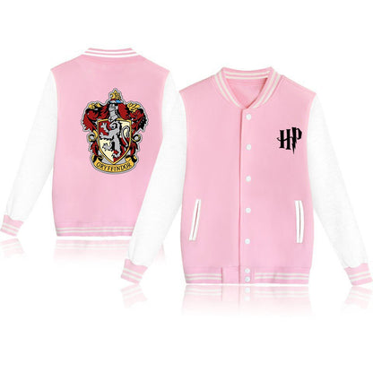 Pikurb New Fashion Magic School Wizards Baseball Hoodie Sweater Hogwartes P-o-t-t-e-r Sweatshirt Ravenclaw Jacket Coat