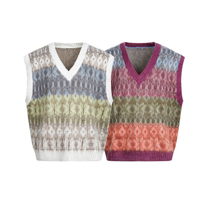 Vest V-neck sweater
