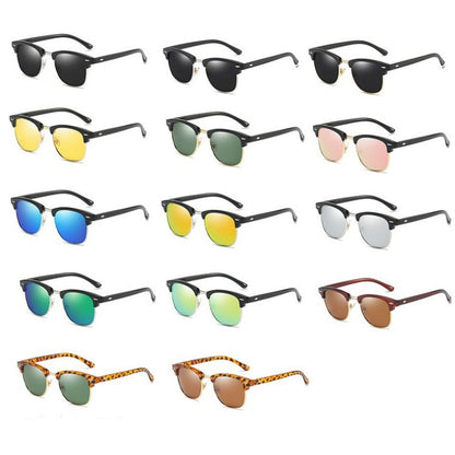 Classic Sunglasses Men's Women Square Polarized Sun glasses Men Oculos De Sol Gafas UV400 Retro Eyewear