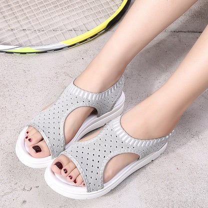 Platform Sandals Shoes Woman Female Zapatos De Mujer Sandalia Women Harajuku Elastic Sandalias Mujer