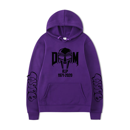 Sudadera con capucha de rapero Mf Doom para hombre Hoodie