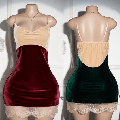 V-neck camisole dress