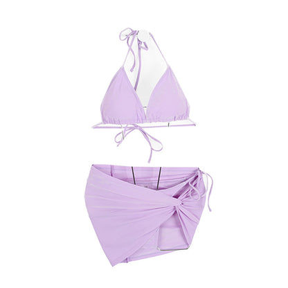 Swimwear Women's Sexy Bikini Three-piece Set