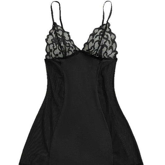 Lace V-neck nightgown