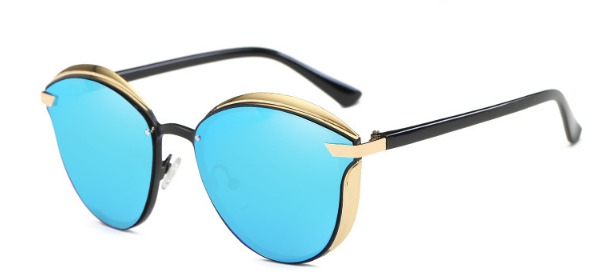 BARCUR Fashion Polarized Women Sunglasses Round Sun Glass Ladies Lunette De Soleil Femme