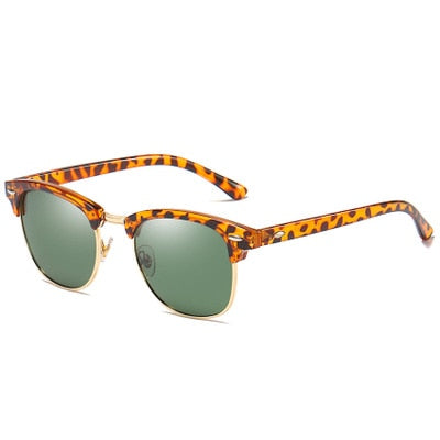 Classic Sunglasses Men's Women Square Polarized Sun glasses Men Oculos De Sol Gafas UV400 Retro Eyewear