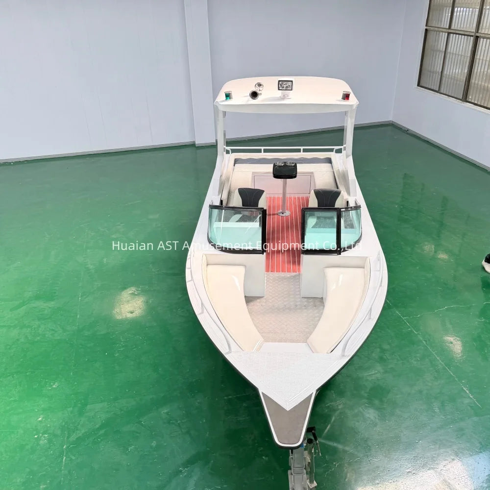 19ft 590cm Aluminum Luxury Sail Used Submarine Yacht Power Jon Boat Electric Catamaran Luxury Yacht Prices Boat Cabin Cruise