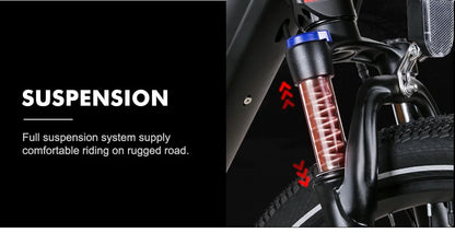 SAMEBIKE XD26-II 26 Inch Aluminum Alloy 750W High Speed High Power Motor Li-ion Battery Mountain Electric Bike