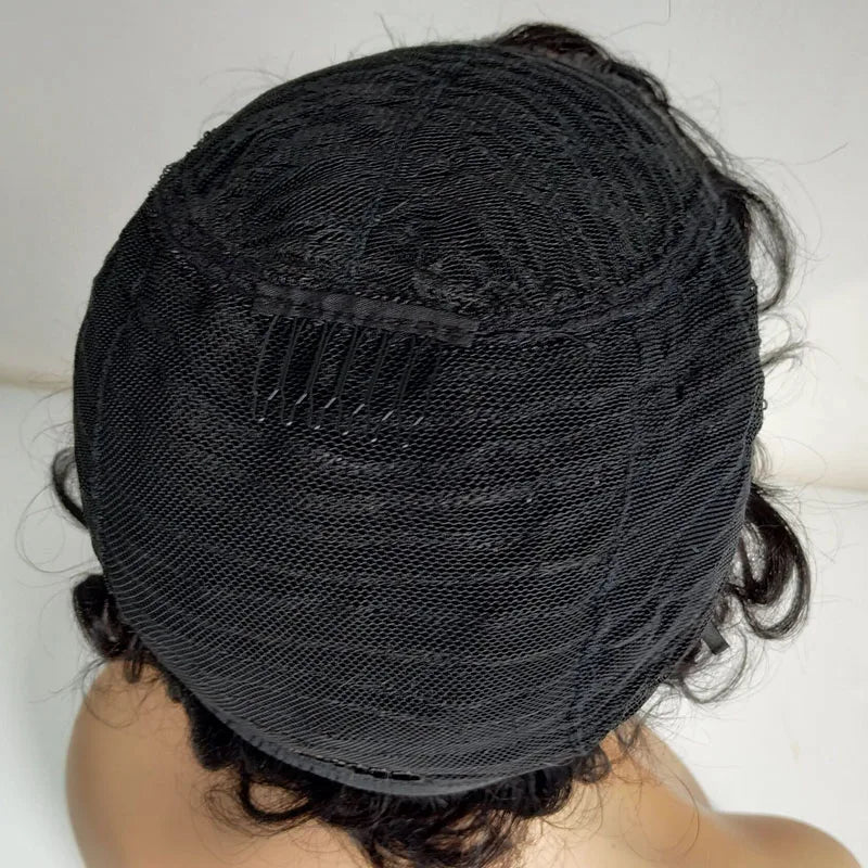 Dream Diana Perruques de cheveux courts bouclés brésiliens Remy Afro perruques bouclées pour femmes Cheveux humains entièrement fabriqués à la machine Perruque Cheveux Humain