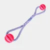 Factory Wholesale High Quality Bite Ball Dog Food Dispenser Toy Ball Dog Teeth Cleaning Toy For Pet Shop