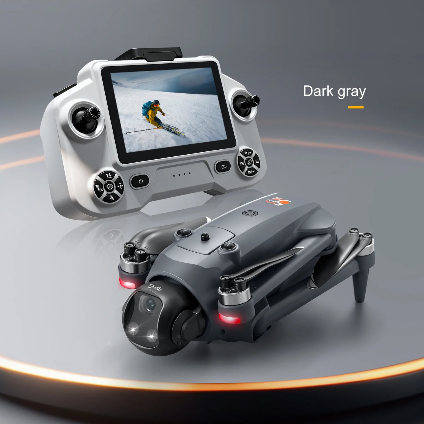 Drone GPS pliable YL059 avec caméra HD FPV, quadricoptère radiocommandé longue portée pour adultes, idéal pour la photographie aérienne en extérieur.