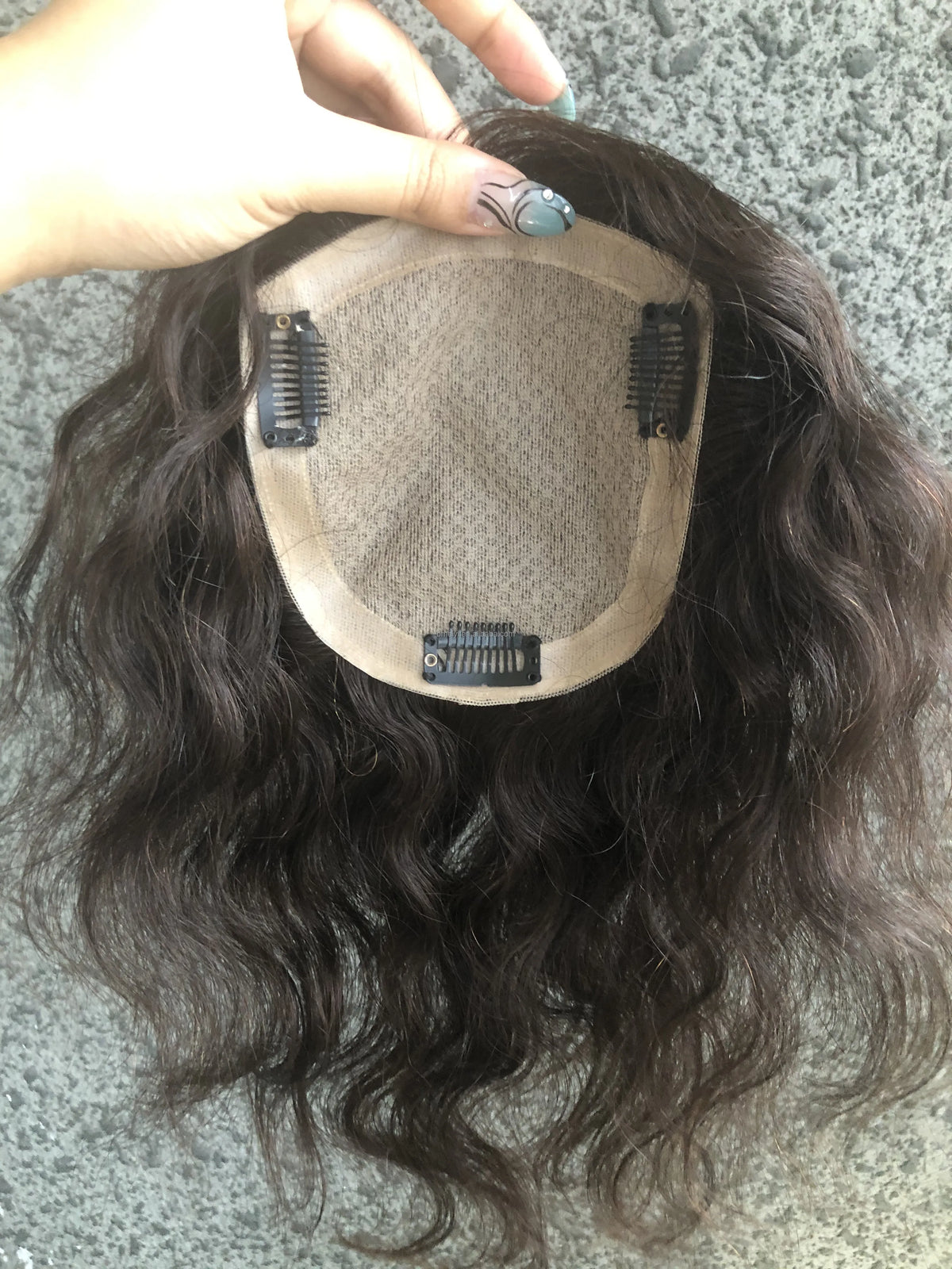 LONGFOR 2026 Hot Selling Products Hair Brazilian Human Hair Women Wigs Water Curly Human Hair Topper