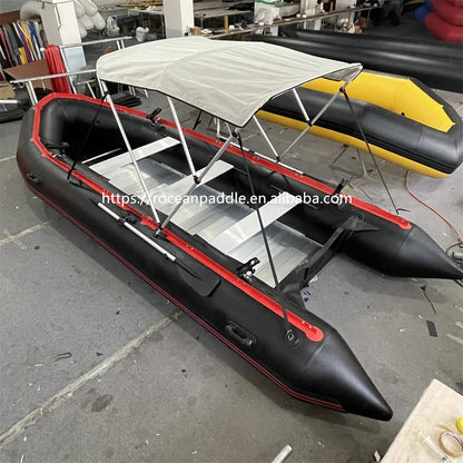 Durable High Quality Zodiac 1.2 mm Pvc Pontoon Rowing Boat Inflatable Rescue Boat Fishing Rubber Boat for Sale