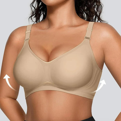 Women Seamless Bra Wireless Push up Daily Comfort Bralette