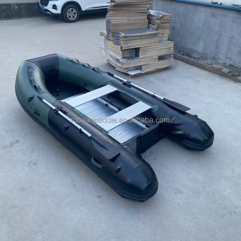 3.8m Inflatable Boat Inflatable Aluminum Floor Boat