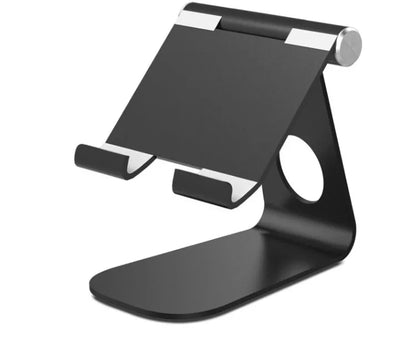 Adjustable Aluminum Tablet Stand Phone Holder Tablet Mount Aluminum Mini Metal Tablet Holder