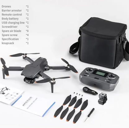2025 Factory Direct Mini L600 Pro 4K RC Drone with LED Lights 5G Avoiding Obstacles Plastic Material