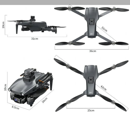 2025 Factory Direct Mini L600 Pro 4K RC Drone with LED Lights 5G Avoiding Obstacles Plastic Material