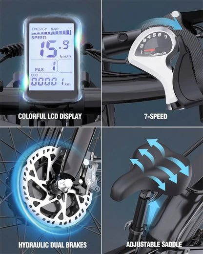 26 Inch 2000w 48v Mid Drive Full Suspension Carton Frame Fat Tire Electric Bike Mountain Cycle Oem Custom Hidden Battery Ebike