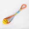 Factory Wholesale High Quality Bite Ball Dog Food Dispenser Toy Ball Dog Teeth Cleaning Toy For Pet Shop