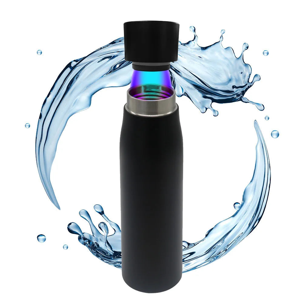 Water Bottle UV Purifier Self Cleaning and Insulated with USB-C and Customizable Logo