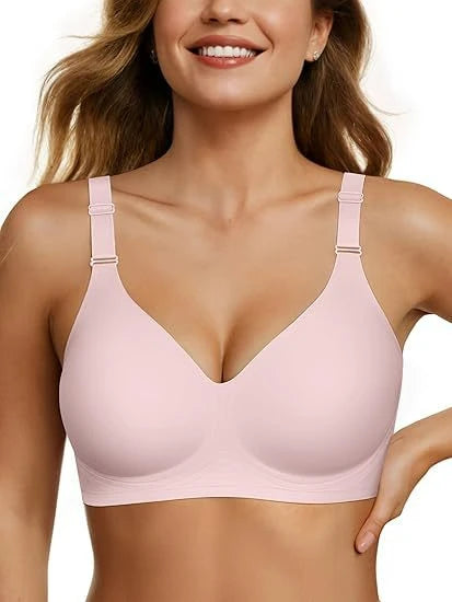 Women Seamless Bra Wireless Push up Daily Comfort Bralette