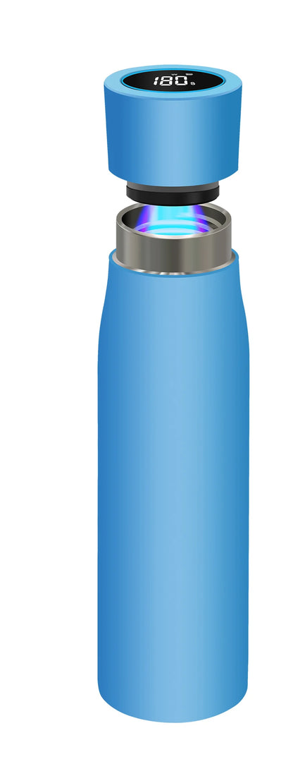 Water Bottle UV Purifier Self Cleaning and Insulated with USB-C and Customizable Logo