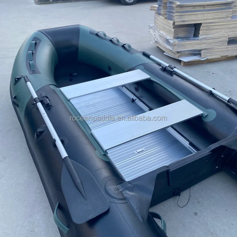 3.8m Inflatable Boat Inflatable Aluminum Floor Boat