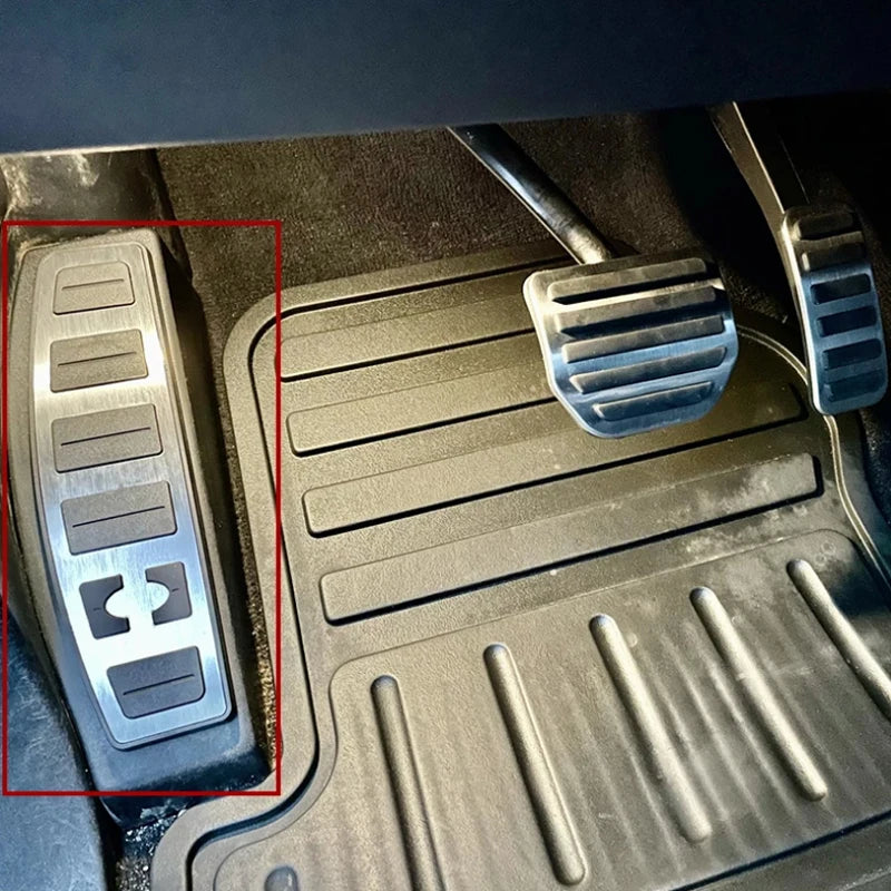 Pédale de frein à gaz en acier inoxydable, couvercle de coussretours anti-alde, Land Range Rover dehors 2010-2013, Discovery 3, 4, Lr3, Lr4, AT