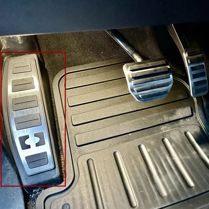 Pédale de frein à gaz en acier inoxydable, couvercle de coussretours anti-alde, Land Range Rover dehors 2010-2013, Discovery 3, 4, Lr3, Lr4, AT