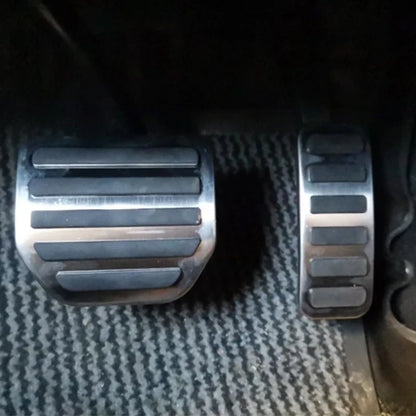 Pédale de frein à gaz en acier inoxydable, couvercle de coussretours anti-alde, Land Range Rover dehors 2010-2013, Discovery 3, 4, Lr3, Lr4, AT