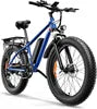 OBX EB26 Fast Electric City E-Bike Full Suspension 48v Lithium Battery Power Adultes' Off Road Cargo Fat Tire US Warehouse OEM