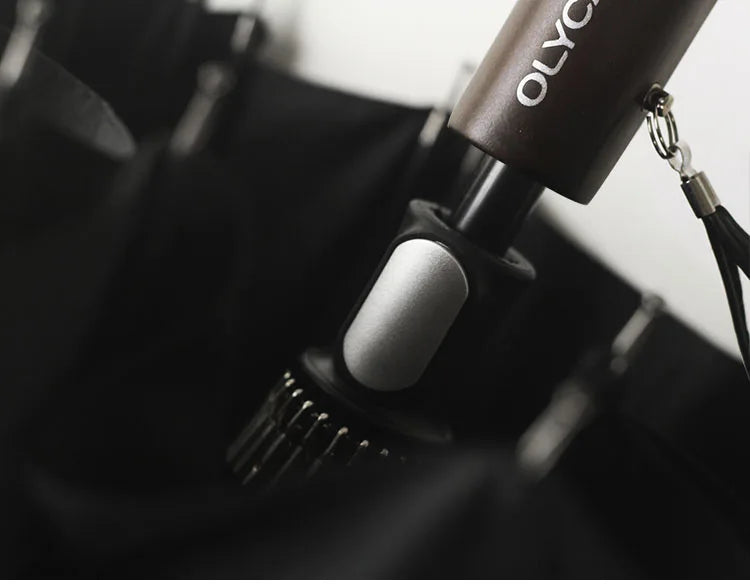 Parapluie coupe-vent pour hommes et femmes, manche en bois, long manche, cadre solide, qualité, 24K, vente chaude, marque