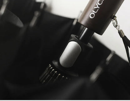 Parapluie coupe-vent pour hommes et femmes, manche en bois, long manche, cadre solide, qualité, 24K, vente chaude, marque