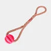 Factory Wholesale High Quality Bite Ball Dog Food Dispenser Toy Ball Dog Teeth Cleaning Toy For Pet Shop