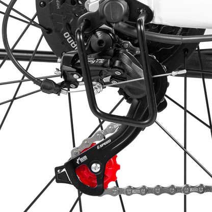 Electric Bicycle Dual-Shock Off-Road E-Assist City Bike Motor 1000W Jinmite LCD Large Gauge Speed 42km Range 45km Aluminum Alloy