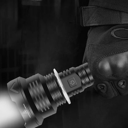 XGardens-Lampe de poche LED aste USB, lanterne en aluminium, fonction Powerbank, torche, batterie 18650 ou 26650, haute qualité, 90.2, 4 cœurs