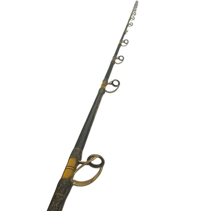 1.65m1.8m Heavy Duty 20-40lb 30-50lb Glass Fishing Rod Deep Sea Saltwater Boat Rod with Aluminum Reel Seat