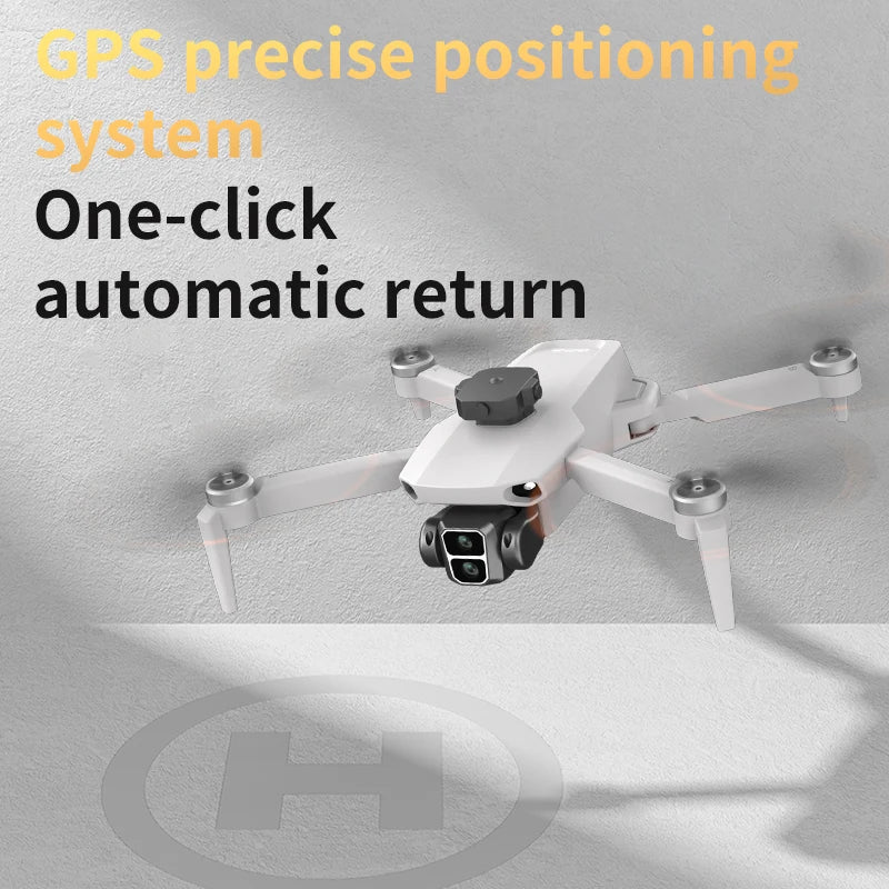 L106-1 GPS Gesture Recording Remote Control Speed Adjustment Optical Flow Positioning 3d Tumble 4K UHD Foldable Drone