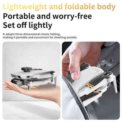 L106-1 GPS Gesture Recording Remote Control Speed Adjustment Optical Flow Positioning 3d Tumble 4K UHD Foldable Drone