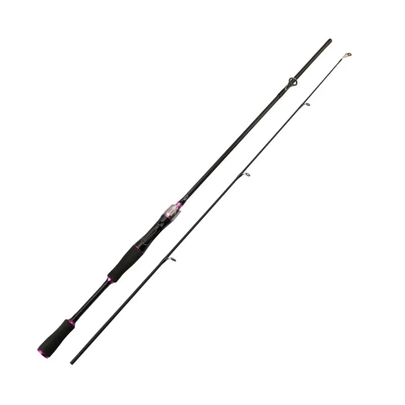 In-stock Echo Carbon Boat Rods ML Interlocking Rods Straight Gun Handles Light Hard Throw Fishing Rods