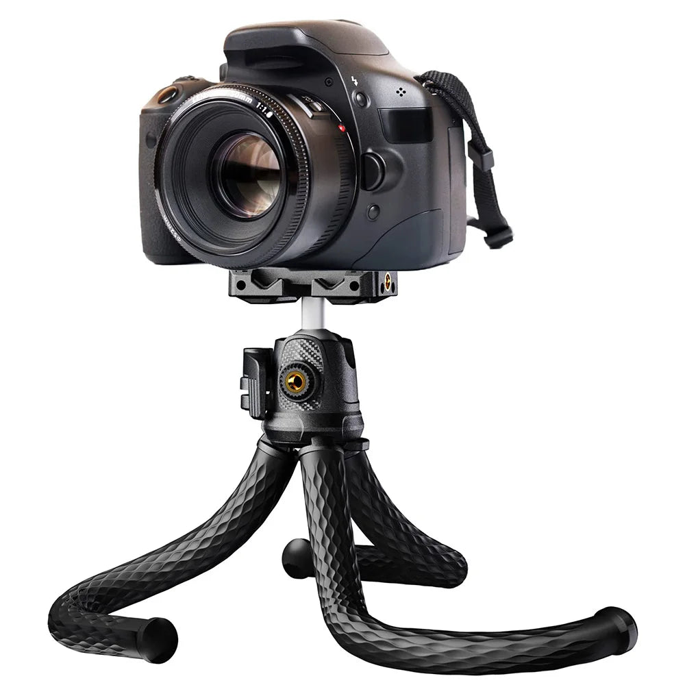 Waterproof and Anti-Crack Phone Tripod Stand Portable Travel Tripod for Live Streaming Vlogging Video Phone Holder