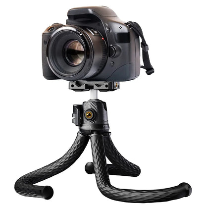 Waterproof and Anti-Crack Phone Tripod Stand Portable Travel Tripod for Live Streaming Vlogging Video Phone Holder