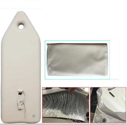 2.3 m 7.5 ft Heat Weld Sealing Process Racing Assault Boat Folding Inflatable PVC Fishing Pontoon Dinghy with Keel Transom