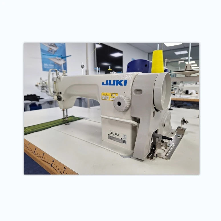 Japan-Made Used 8700 Lockstitch Industrial Sewing Machine for Sale Single Needle Flat-Bed Needle Feed Mechanism Core Motor Metal