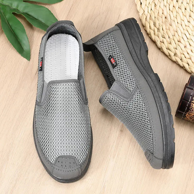 Tenis Masculino 2021 Male Fashion Comforty Gray Breathable Slip on Loafers Shoe Men Leisure Shoes Casual Cool Chaussures Hommes