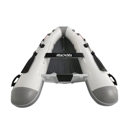 REACHSEA ul  2025 Cheap Luxury Inflatable Rib Boat China Aluminum Foldable Pontoon Boat Kits with CE